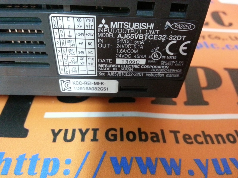 Mitsubishi Aj Vbtce Dt Input Output Unit Plc Dcs